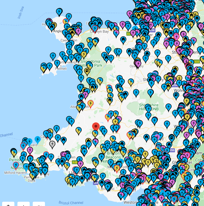 zap map wales