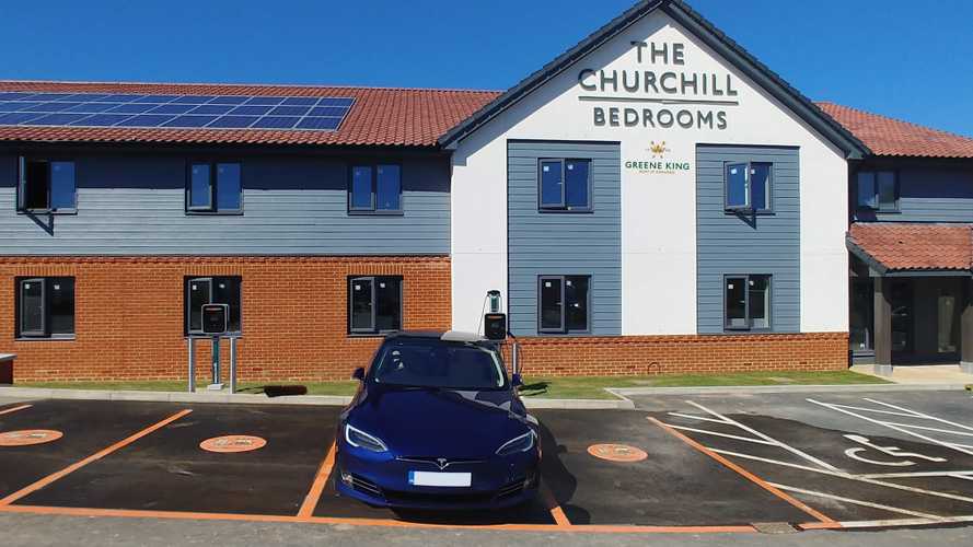 ev charge points warrington