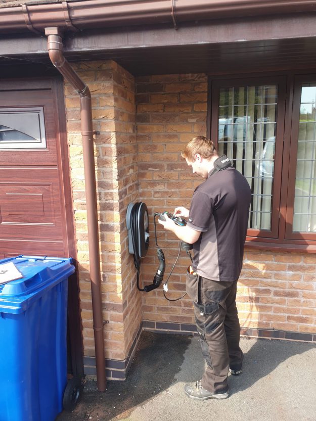 ev charge point installation