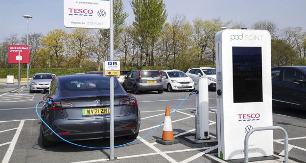tesco ev charge point