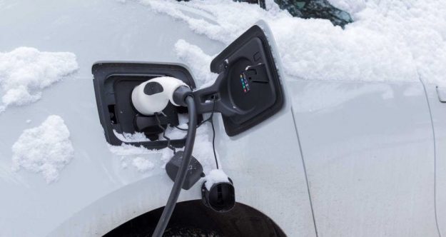 ev charge point winter